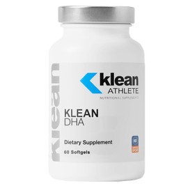 Klean ATHLETE Klean DHA - DHA Supplement for Athletes - Supports Heart & Brain Health* - Omega 3 Fish Oil - with EPA & DHA - Non-GMO & Gluten Free - 60 Softgels
