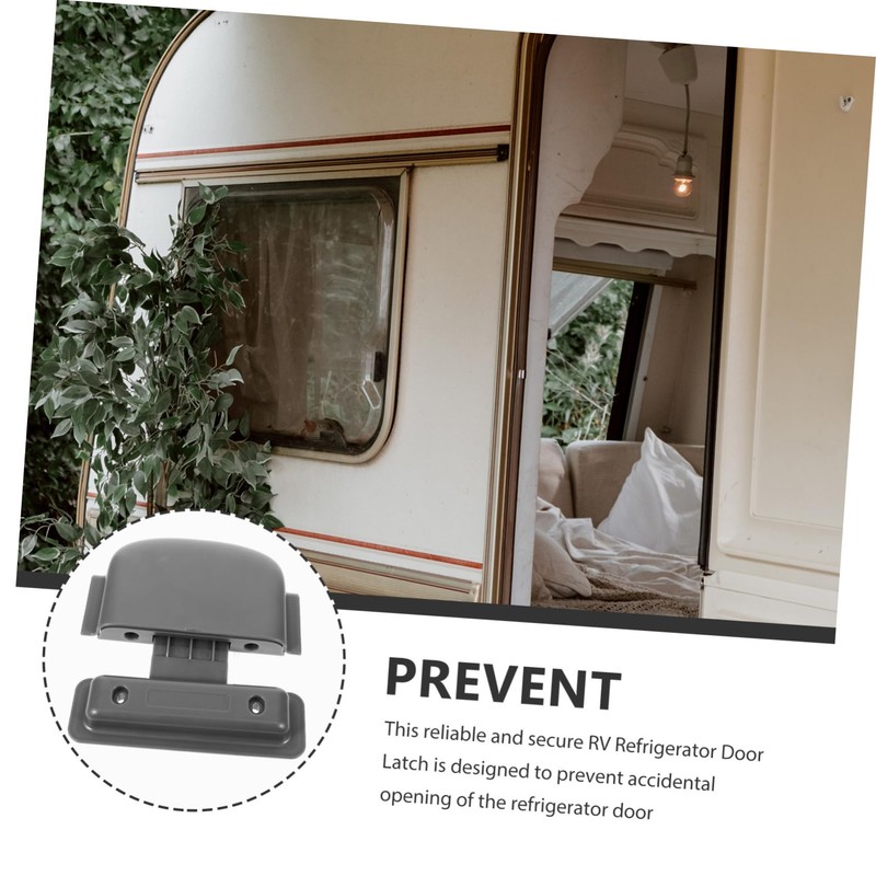 Gatuida Rv Refrigerator Lock Safety Latch Door Latch for Campers