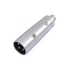 Adapter RCA socket/XLR plug