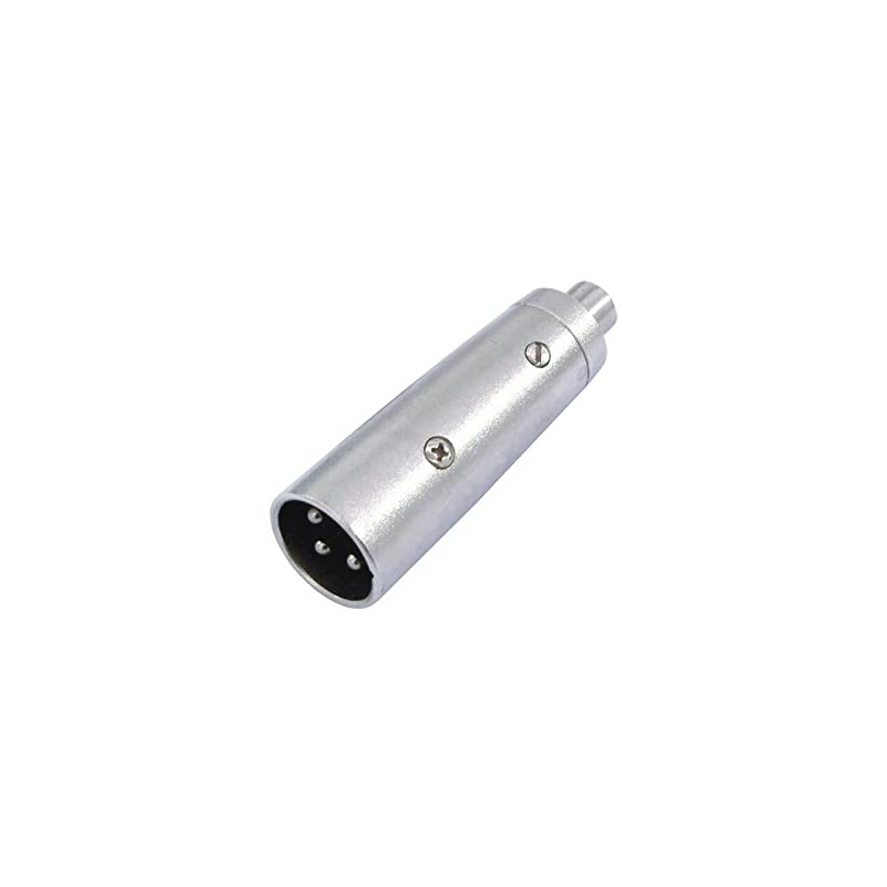 Adapter RCA socket/XLR plug