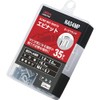 LOBTEX Blind Nut "Nut" (Flat Head, Aluminum) Eco Pack, Plate