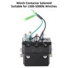 Chazcool Winch Solenoid Relay, 12V ATV UTV Winch Contactor Solenoid