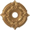 Ekena Millwork CMP16ATBGL Attica Thermoformed PVC Ceiling Medallion (Fits Canopies