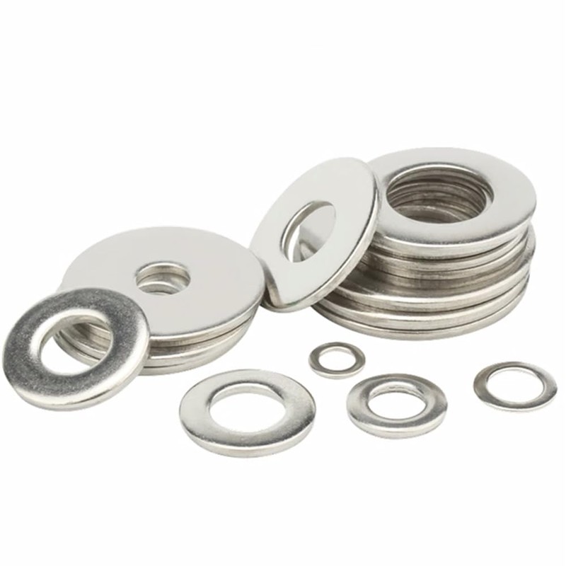 MYLCHBDJ Washer 304 Stainless Steel Flat Washer M2 to M10
