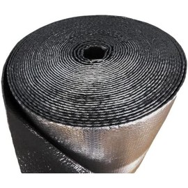 Reflective Water Heater Jacket Insulation Fits 40 Gallon Tank R8 (FOIL / Black)