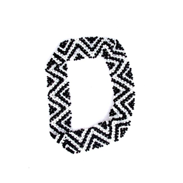 Sizzle City Custom Bling Rhinestone Bohemian Pattern Seed Bead Elastic