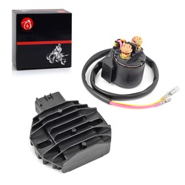 Voltage Regulator Rectifier & Starter Relay Solenoid for Honda Recon 250 TRX250 TE/TM 1997-2004 TRX250EX TRX250X 2001-2019