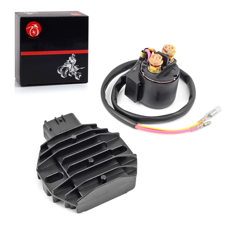 Voltage Regulator Rectifier & Starter Relay Solenoid for Honda Recon