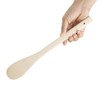 Vogue Round Ended Wooden Spatula 12In Kitchen Baking Mixing Turner