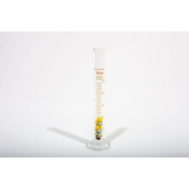 GLASS MEASURING CYLINDER (GRADUATED BOROSILICATE GLASS) 10ML