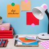Yeachlaing 1" Round Colored Dot Stickers Labels,660 Pack,Pink
