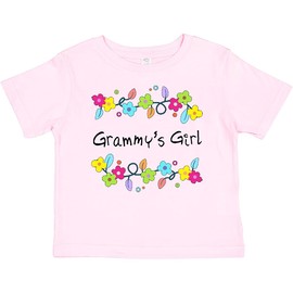 inktastic Grammys Girl- Bright Flowers Baby T-Shirt 18 Months Pink 30a1d