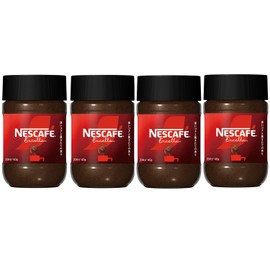 Nescafe Excella, 1.4 oz (40 g) x 4 Pieces, Soluble Coffee, 80 Cups, Bottle