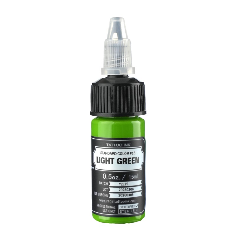 Regal Tattoo Ink (Light Green 1/2oz)