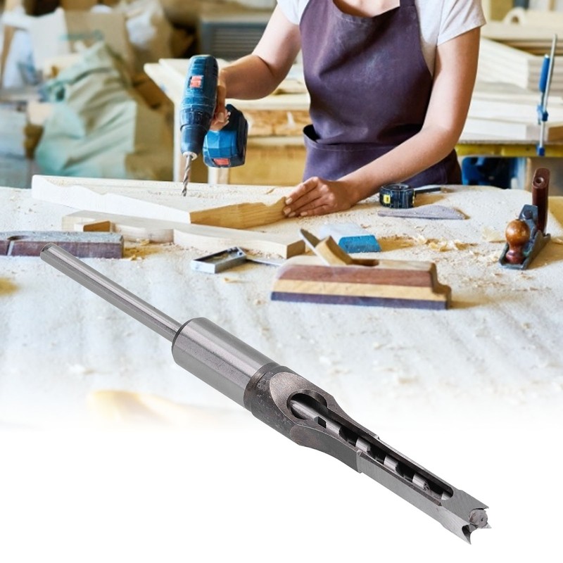 Square Hole Drill Bit High Speed Steel Incisive WearResistant Durable