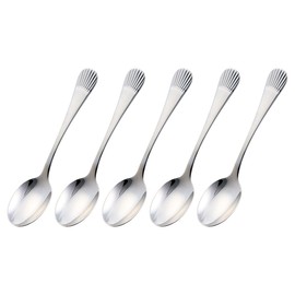 Noritake T5Y/210A Noritake Tea Spoon Set, 5.1 inches (13.1 cm), Starkrest, 5 Pieces, Stainless Steel