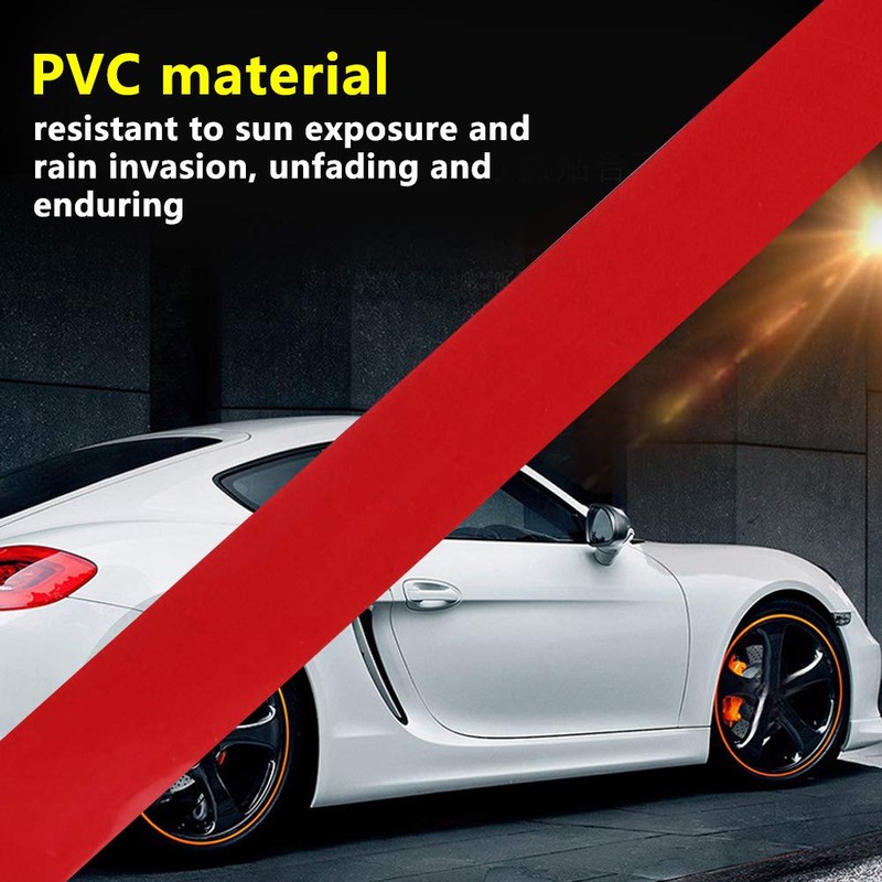 Reflective Tape, Car Warning Sticker PVC Universal Durable for Bicycle