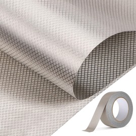 RF Faraday Fabric, Shielding Fabric Blocker in Military Grade Fabric, Conductive Fabric, Nickel Faraday Fabric with Conductive Tape (1.1 × 1 m)