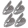 4Pcs Brooch Pin Diamond Angel Wing Pattern Cute Fashion Lapel