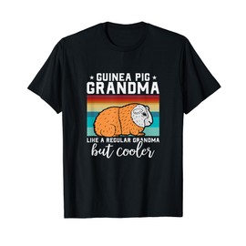 Guinea Pig Grandma Guinea Pig Lover T-Shirt