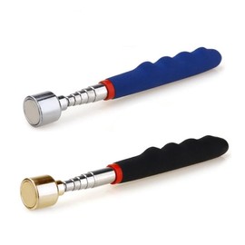 2 Pieces Magnetic Telescoping Pick-Up Tool with Pocket Clip 20 Lb Extendable Magnetic Grabber Reacher Tools 7 to 30 inches Inch Flexible Magnet Retrieval Stick Gadget Suitable Gifts for Men