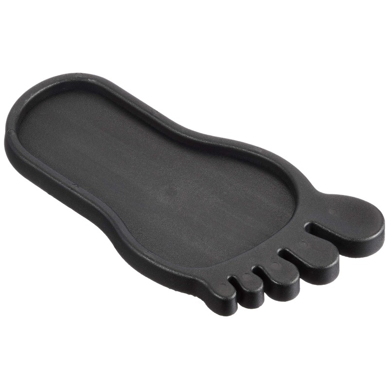 Kijima 213-900 Bike Side Stand Plate, Foot Type, Universal, Black
