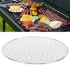 Round Grill Grate 25cm Diameter Stainless Steel 1.5mm Wire Barbecue