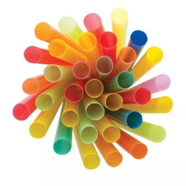 New 12MM-9IN 100 EXTRA Wide Boba Bubble Tea Drinking Straws INDIVIDUALLY WRAPPED