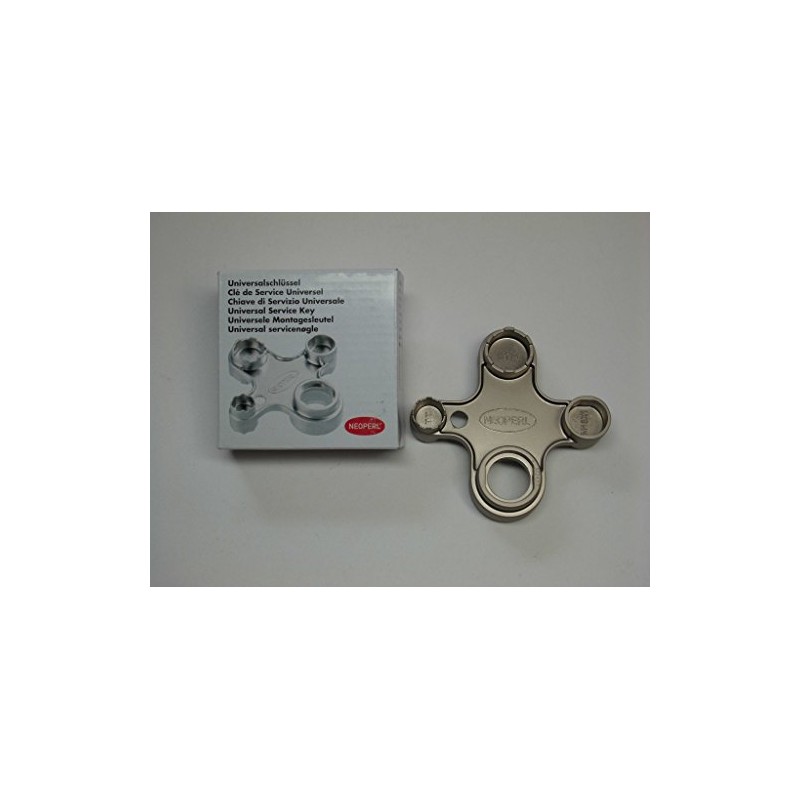 Neoperl Universal Service Key Nickel Plated for M22/M24/M28/M18, TT TT/TJ/JR/hr/TF
