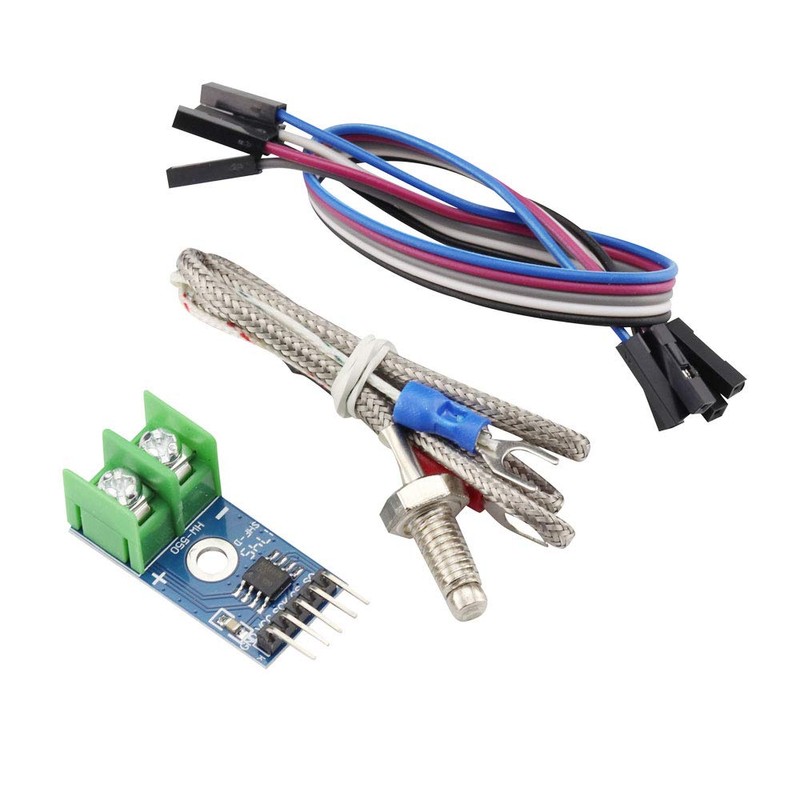 KKHMF 2pcs DC 5V MAX6675 Module + K Type Thermocouple