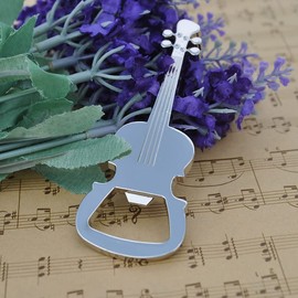 Guitar Bottle Opener for Men Birthday Christmas Gift for Guitar Player Friend Dad Guitar Shaped Gifts for Drinkers Music Lovers Guitar Beer Bottle Opener