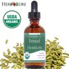 Herb Lore Organic Fennel Tincture - Digestive System Support &