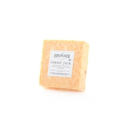 Monterey Jack Ghost Pepper Cheese 3-Pack | (3) 8 oz Pieces | Creamy Monterey Jack Mixed with Blazing Hot Ghost Peppers
