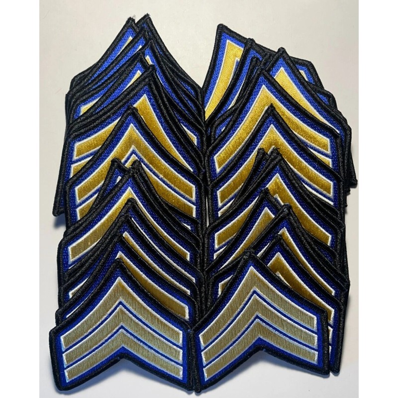 chevron patch 3 stripe sergeant rank patch sergeant chevron patch