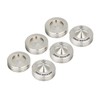 Audio-Technica AT6901ST Spike Insulator, Pair of 6, Silver