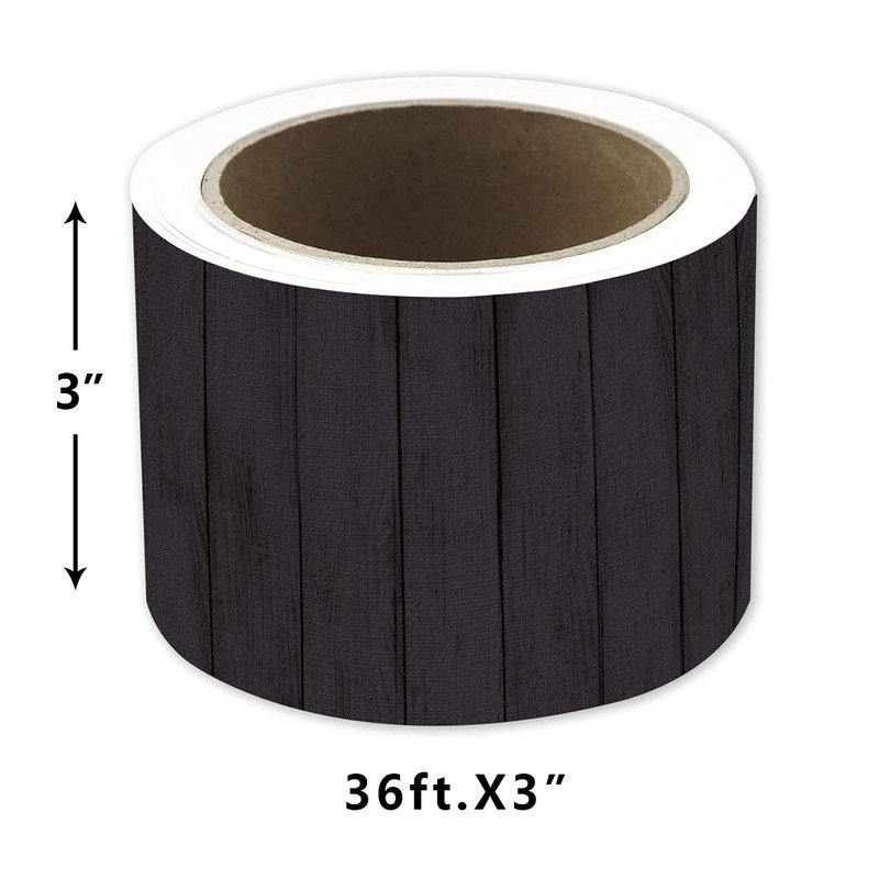 Black Wood Bulletin Board Border Straight Border Trim for Classroom