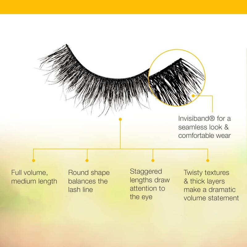 Ardell TextureEyes False Lashes 582 - Tousled Texture False Eyelashes,