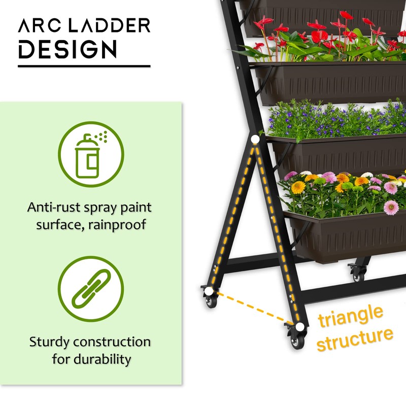 G TALECO GEAR Vertical Garden Planter, Vertical Raised Garden Bed