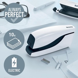 Leitz Nexxt Wow Electric Stapler, White