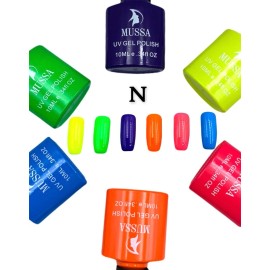 Gama Gel Esmalte Uv Semipermanente 6 Piezas - Elegir Gama