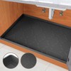 SIKADEER Under Sink Mat for Bathroom Waterproof, 28" x 19"