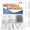 Tkiaea 80 Pcs Self-Drilling Drywall Anchors - #8 x 1-1/4"