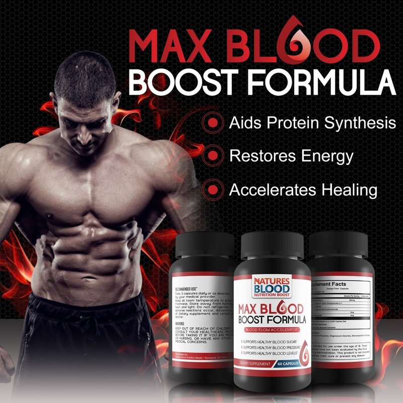 Natures Blood Nutrition Boost Max Blood Boost Formula - Blood