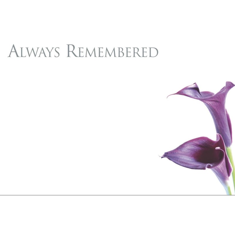 ShredAstic® PACK OF 4 assorted small Florist Funeral flower Message