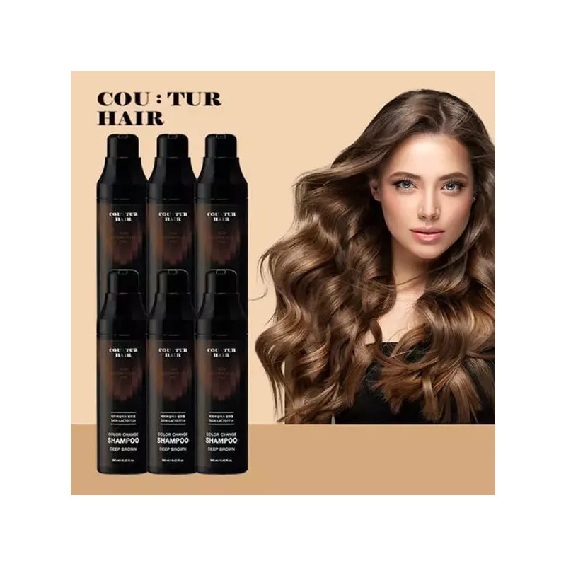 Skinlacto 스킨락토7714 염색샴푸 190ml 6개 [밝은갈색] Skin Lactto 7714 Dye