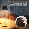 Neoglint 2X Modern Touch Control Table Lamps Dimmable Bedside Lamp