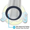 BeerBong.com Large Beer Bong Funnel | Black Valve (3’ Long)