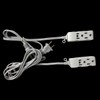 3 Outlet Surge Protector Power Strip, Input :2 Flat pins,Output:3X3pins,3FT,6Ft,9Ft,15Ft