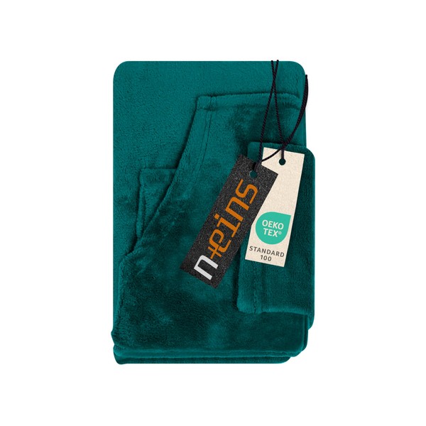 npluseins Blanket with Sleeves, Gifts for Children, 90 x 150