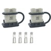2PCS 50Amp 6AWG Battery Quick Connect Disconnect Kit,12-36V Quick Connect